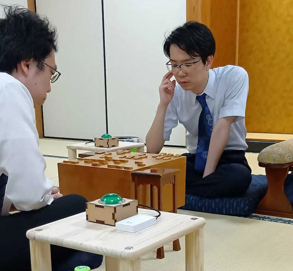 【画像・写真】豊島九段　2期ぶりの王将リーグ入り王手　1次予選から6連勝の石川五段に勝利