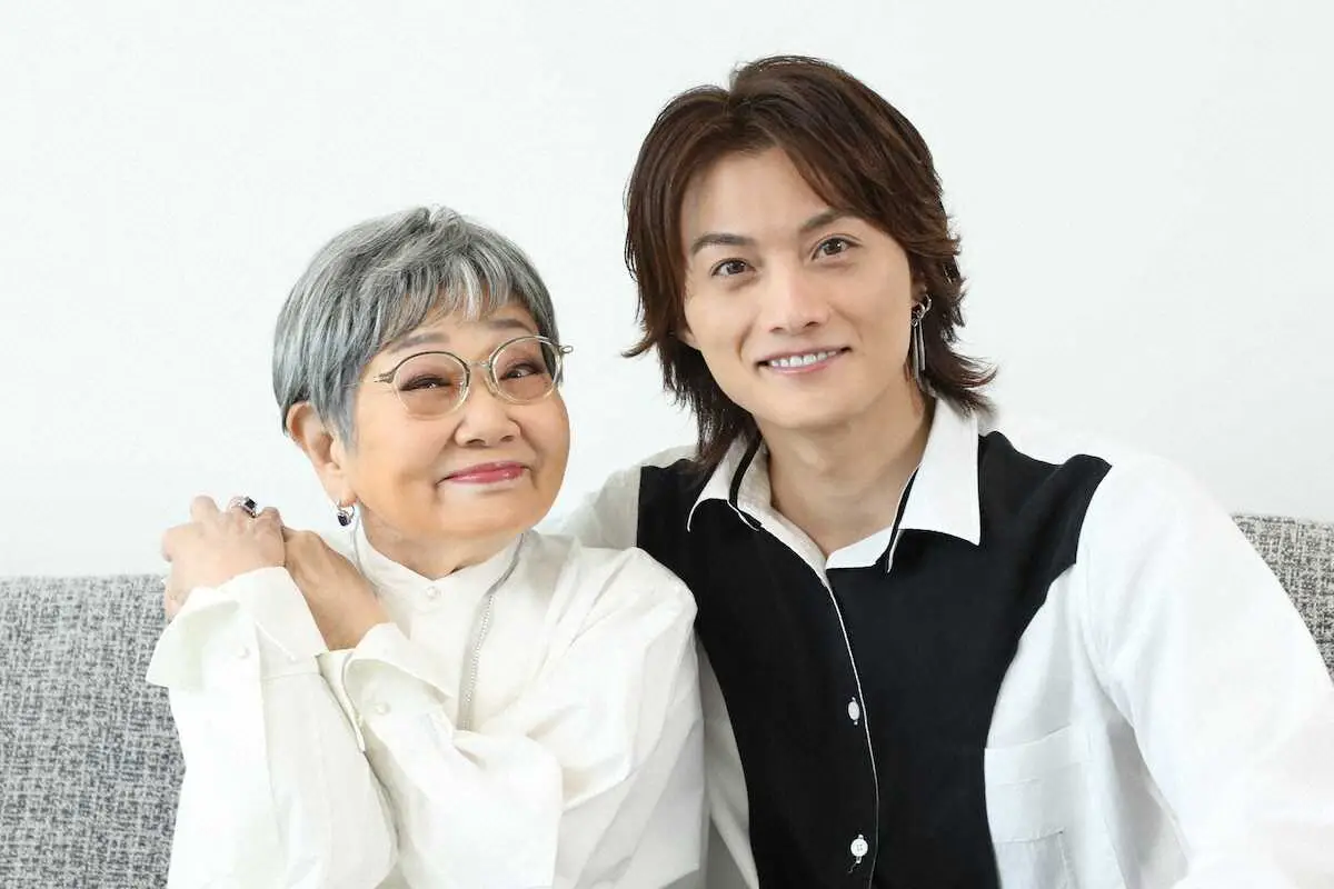 【画像・写真】泉ピン子＆寺西優真　初の楽曲コラボ！　平和へのメッセージを込めた新曲「マツリ」