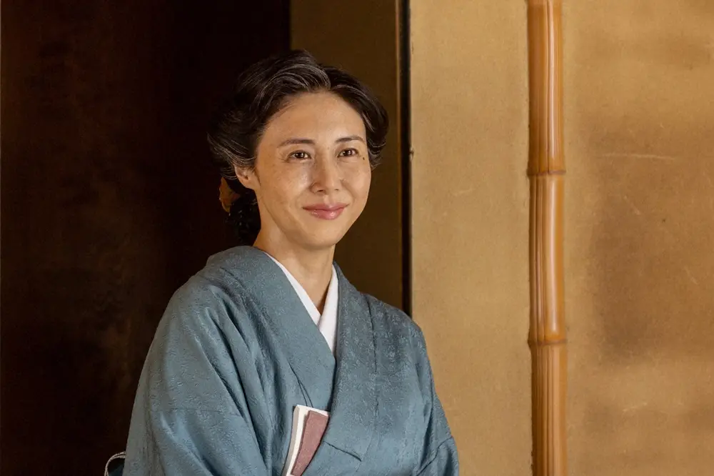 【画像・写真】連続テレビ小説「あんぱん」。登美子（松嶋菜々子）（C）NHK 