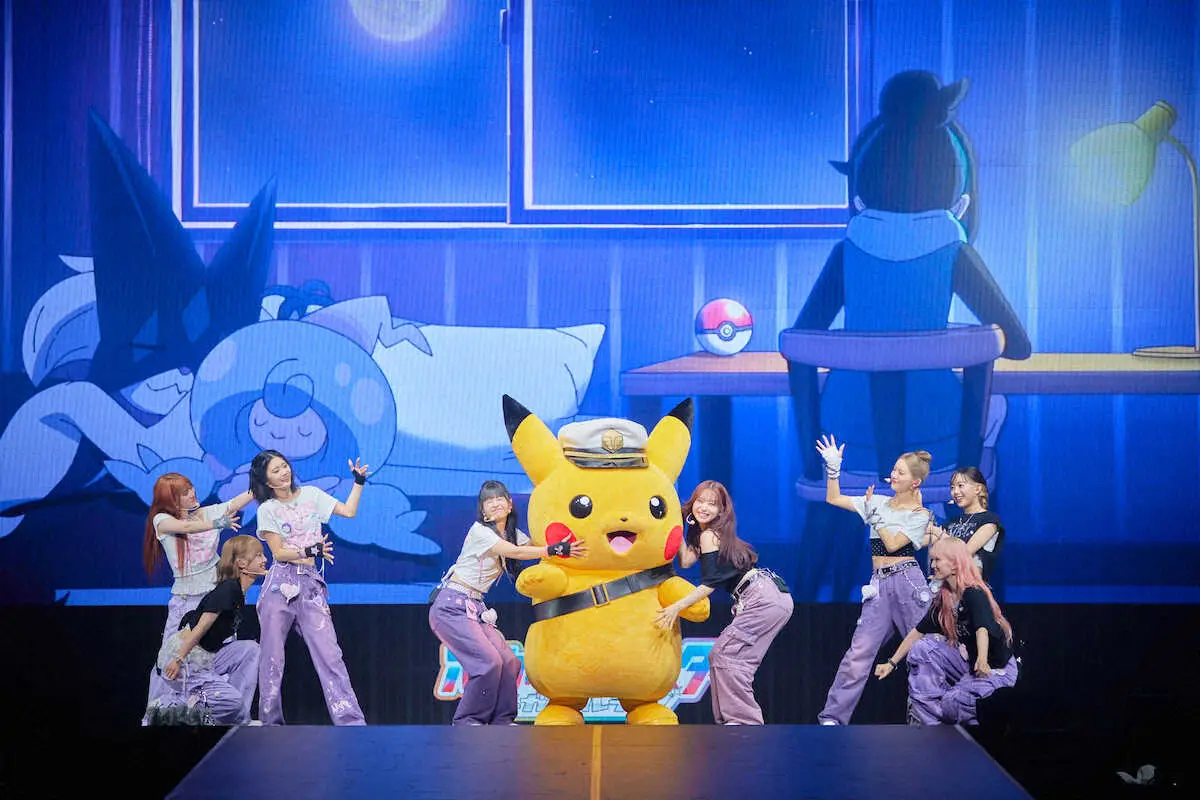 【画像・写真】ME:IがKアリーナ横浜で初の全国ツアー公演　キャプテンピカチュウ登場に会場大盛り上がり