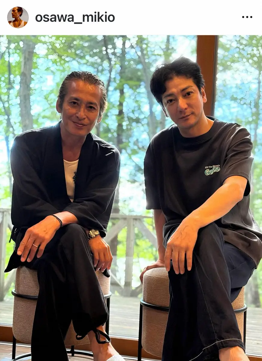 【画像・写真】大沢樹生　元光GENJI38周年に思い　元メンバーとの2S「7人が活動出来てることがなにより」