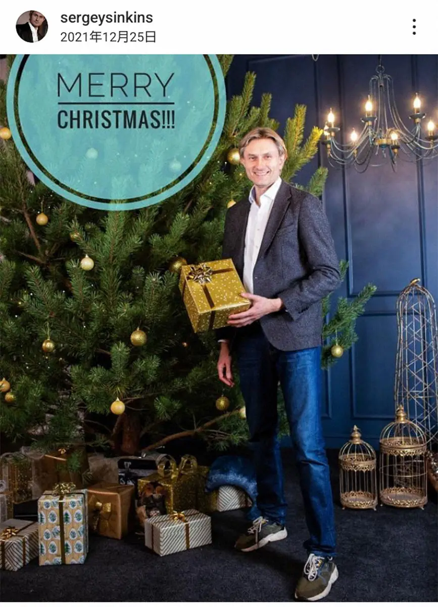 【画像・写真】セルゲイ・シンキンス氏インスタグラム（＠sergeysinkins）から