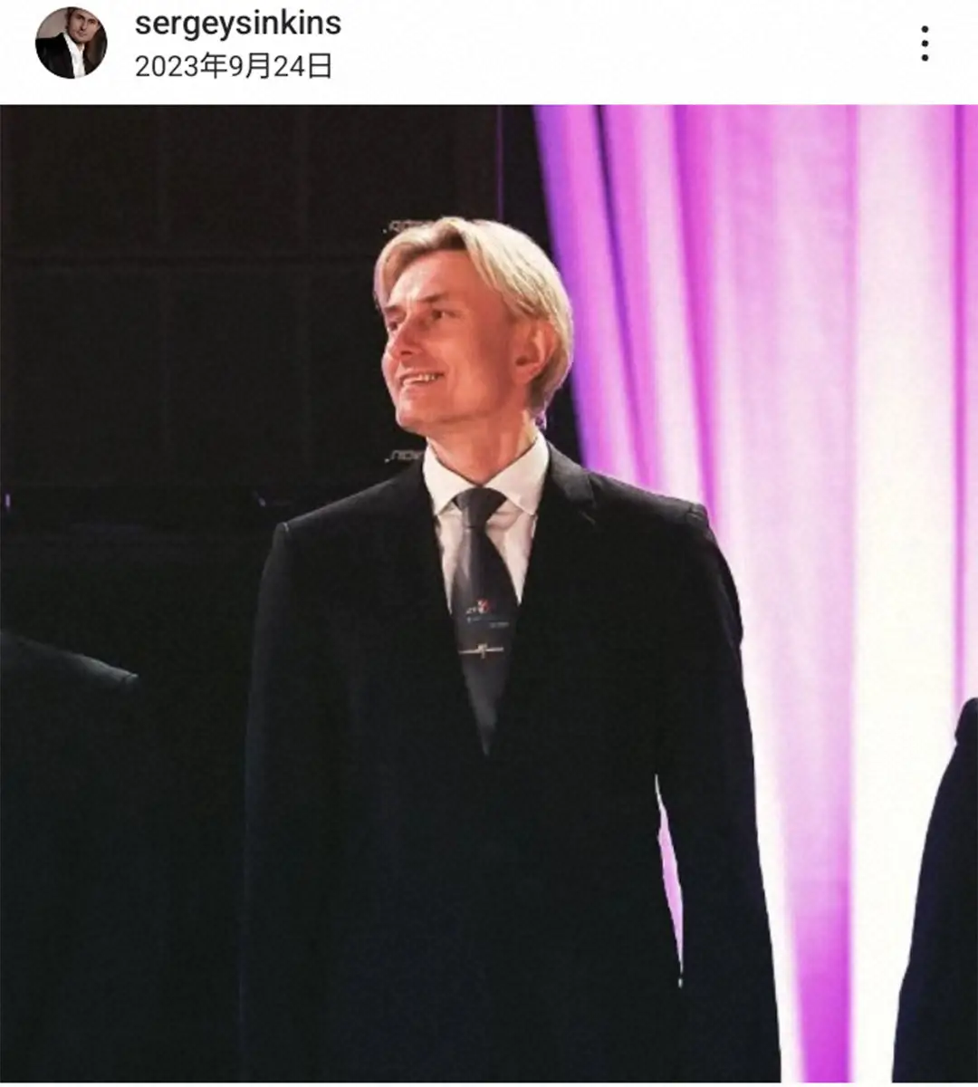 【画像・写真】セルゲイ・シンキンス氏インスタグラム（＠sergeysinkins）から