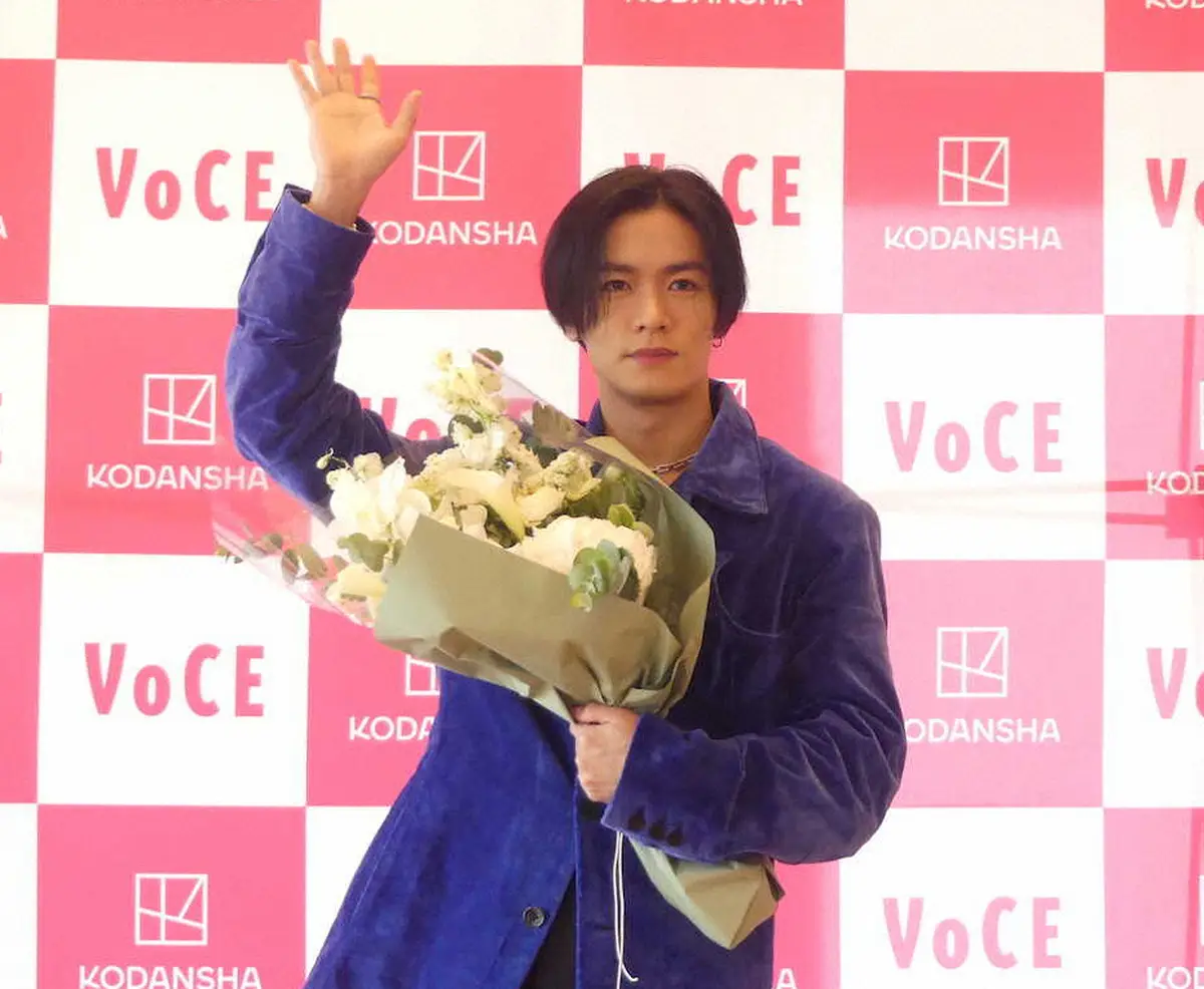 【画像・写真】男性として初めて女性向け美容誌「VOCE」のアンバサダーに就任した「THE　RAMPAGE」の川村壱馬