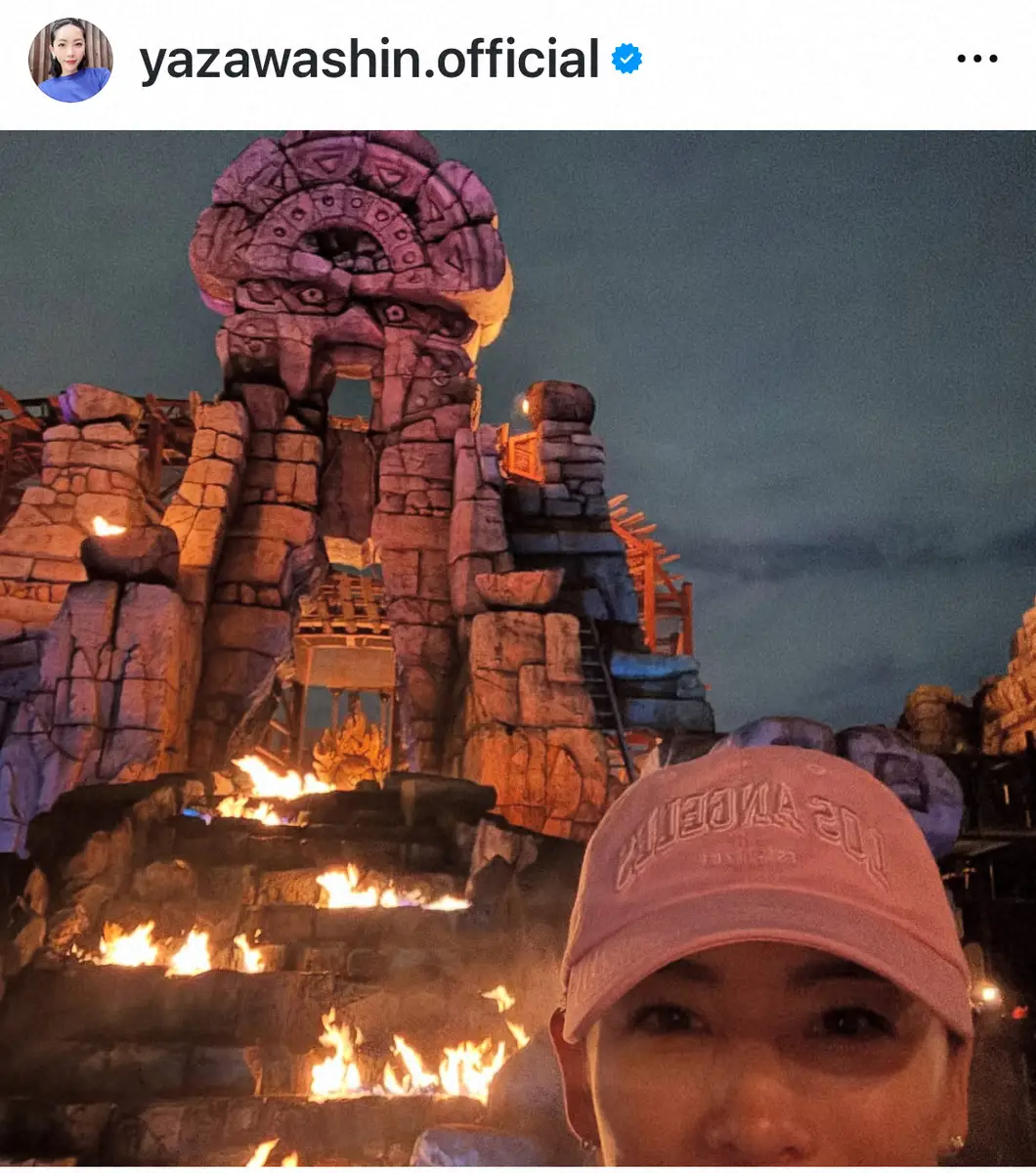 【画像・写真】矢沢心　6歳・長男の成長に感慨「抱っこできるイマ噛みしめる」　TDS満喫で「たくさん歩き回った1日」