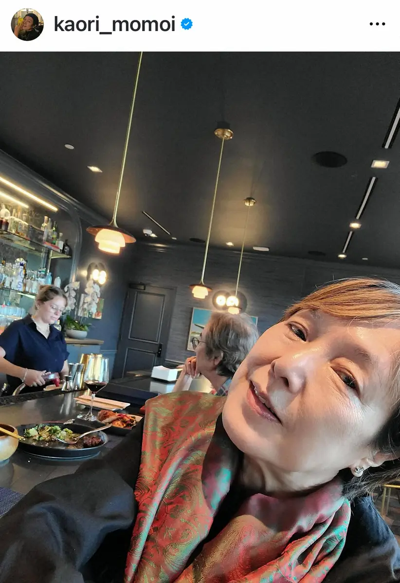 【画像・写真】桃井かおり「一番ほっとする」　LA空港ラウンジでの夫婦のルーディン明かす「本当に素晴らしい」「共感」