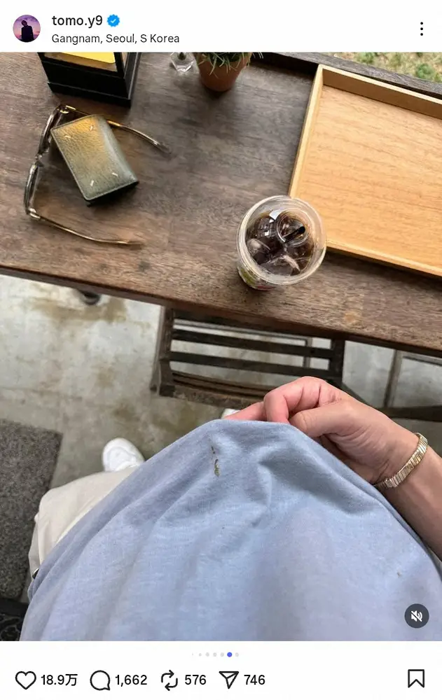 【画像・写真】「可愛すぎ」山下智久の“うっかりショット”に「コーヒーこぼしてもイケメン」「爆イケ過ぎて5度見」