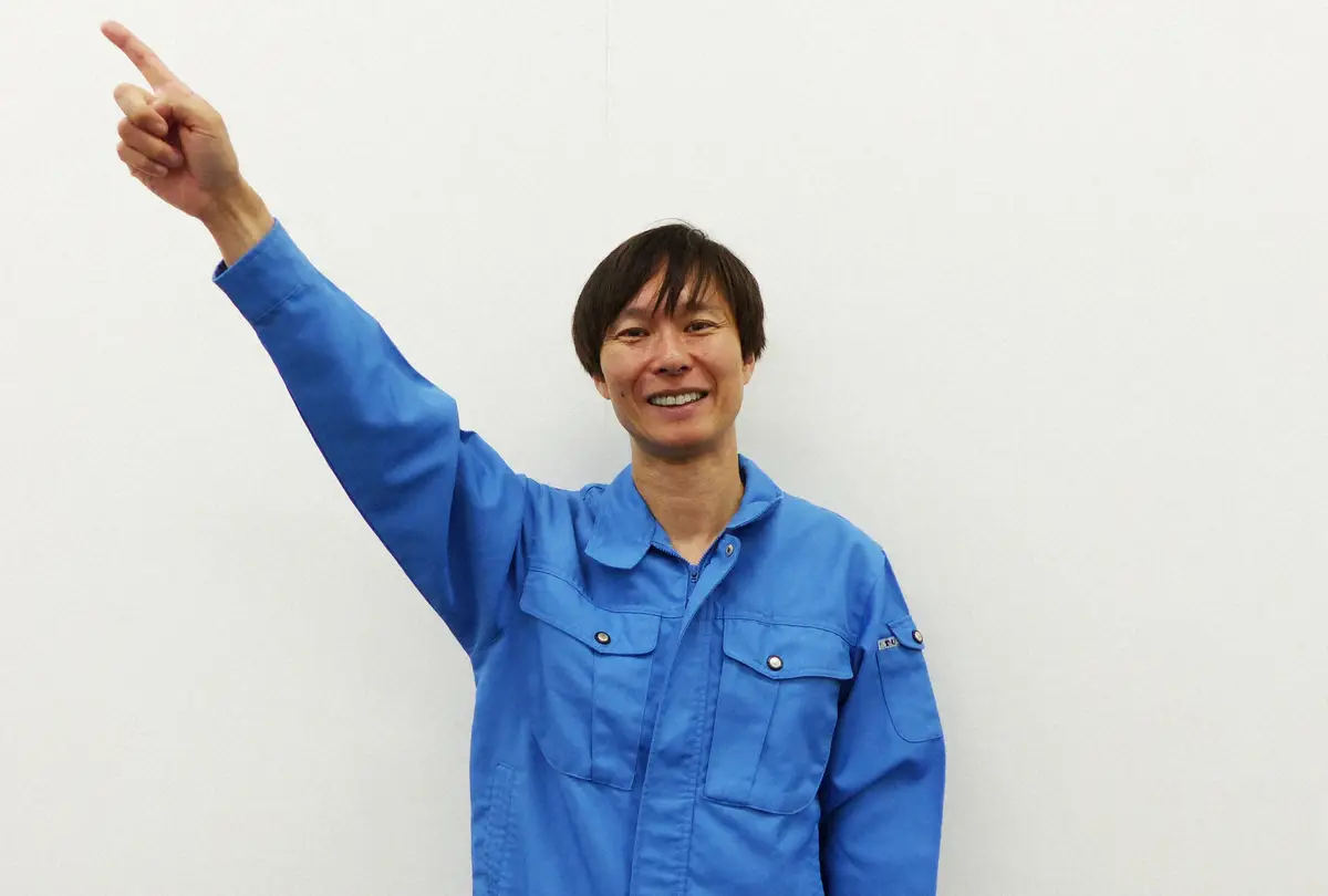 【画像・写真】「まんがで読める　ごみってなんだろう？　世界一わかりやすいごみの本」を刊行した「マシンガンズ」滝沢秀一（撮影・那須　日向子）