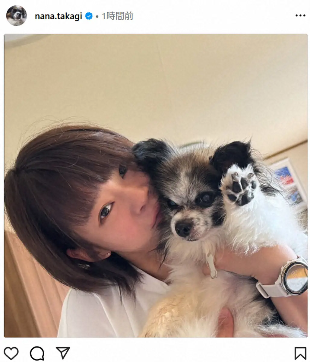 【画像・写真】高木菜那さん　パッツン前髪で「気分転換」「いつぶり?」フォロワー絶賛「かわいい」「似合ってます」