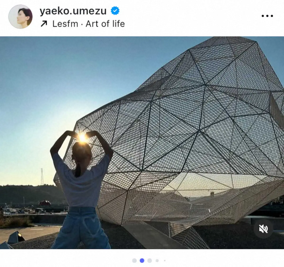 【画像・写真】梅津弥英子アナウンサーの公式インスタグラム（＠yaeko.umezu）から