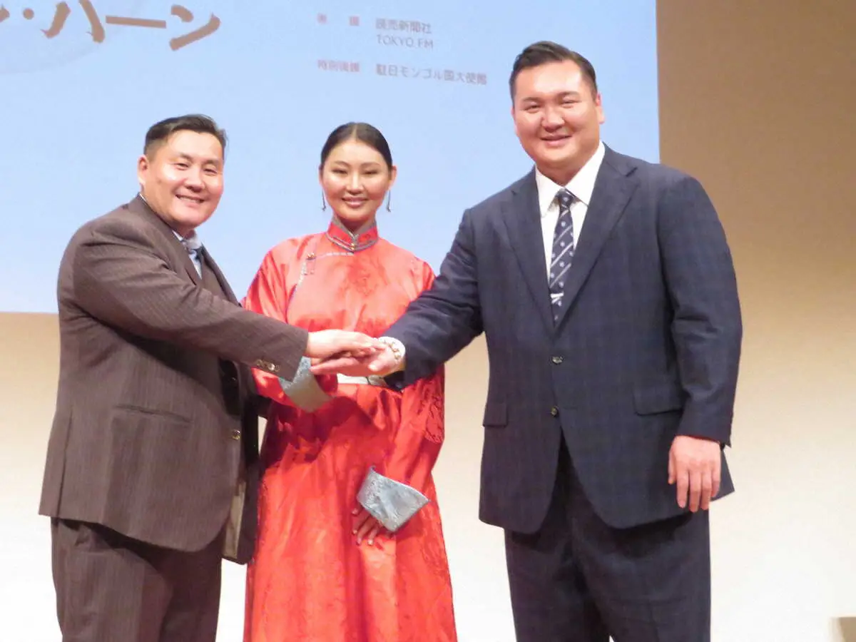 【画像・写真】白鵬翔氏が自身がアンバサダーを務める舞台「モンゴル・ハーン」をPR「10月10日が待ち遠しい」