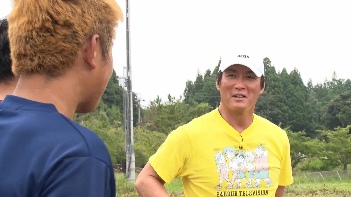 【画像・写真】長嶋一茂　能登のために！24時間テレビのチャリティーホームラン　記録伸び悩み、挑戦中に「ルール変更」