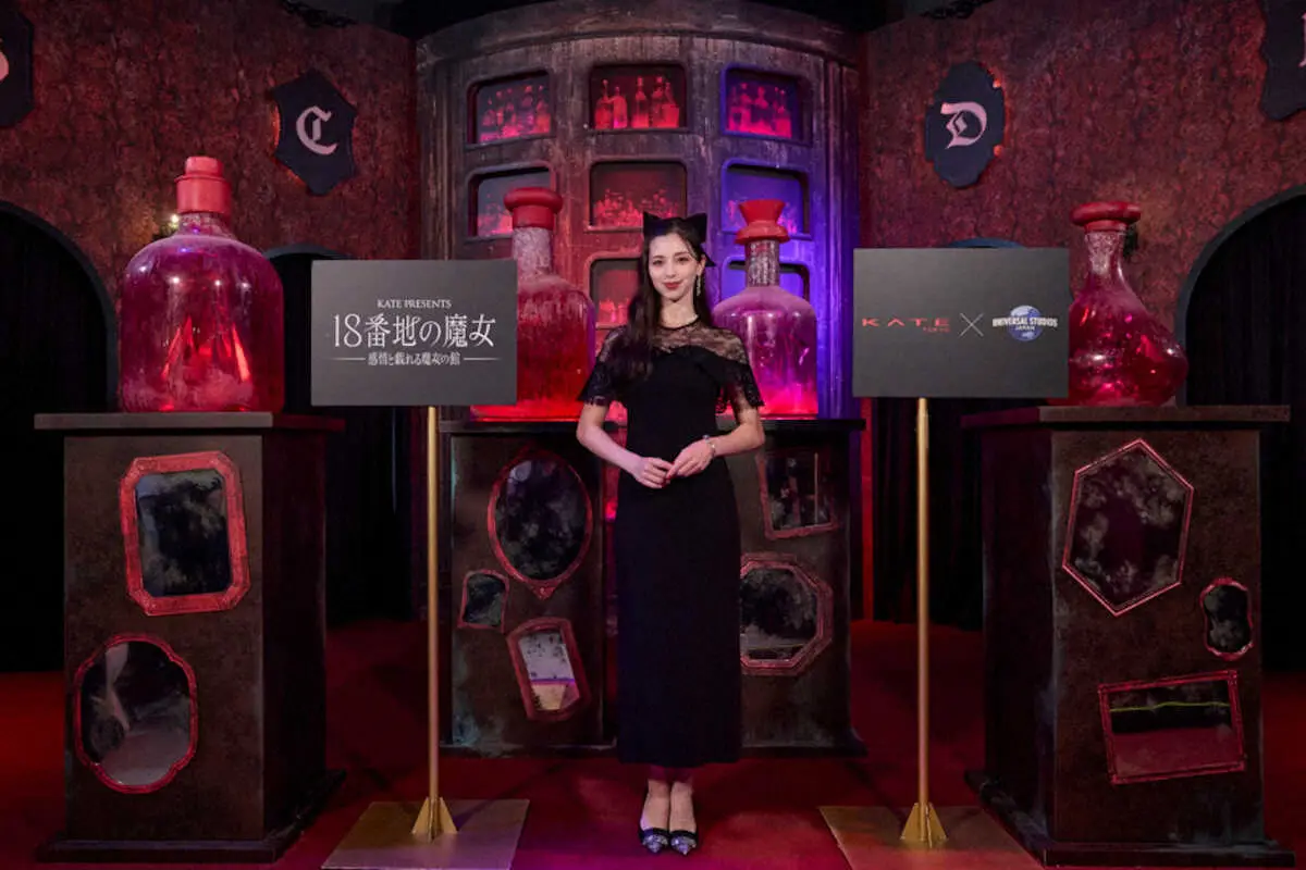 【画像・写真】USJのイベントに中条あやみが登場