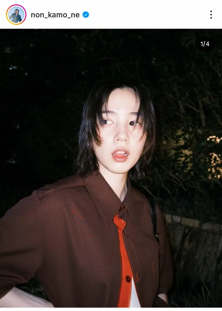 【画像・写真】のん　「髪切った」“切りっぱなし風”新ヘアスタイルに「スッキリしてお似合い」「カッコイイ！」の声