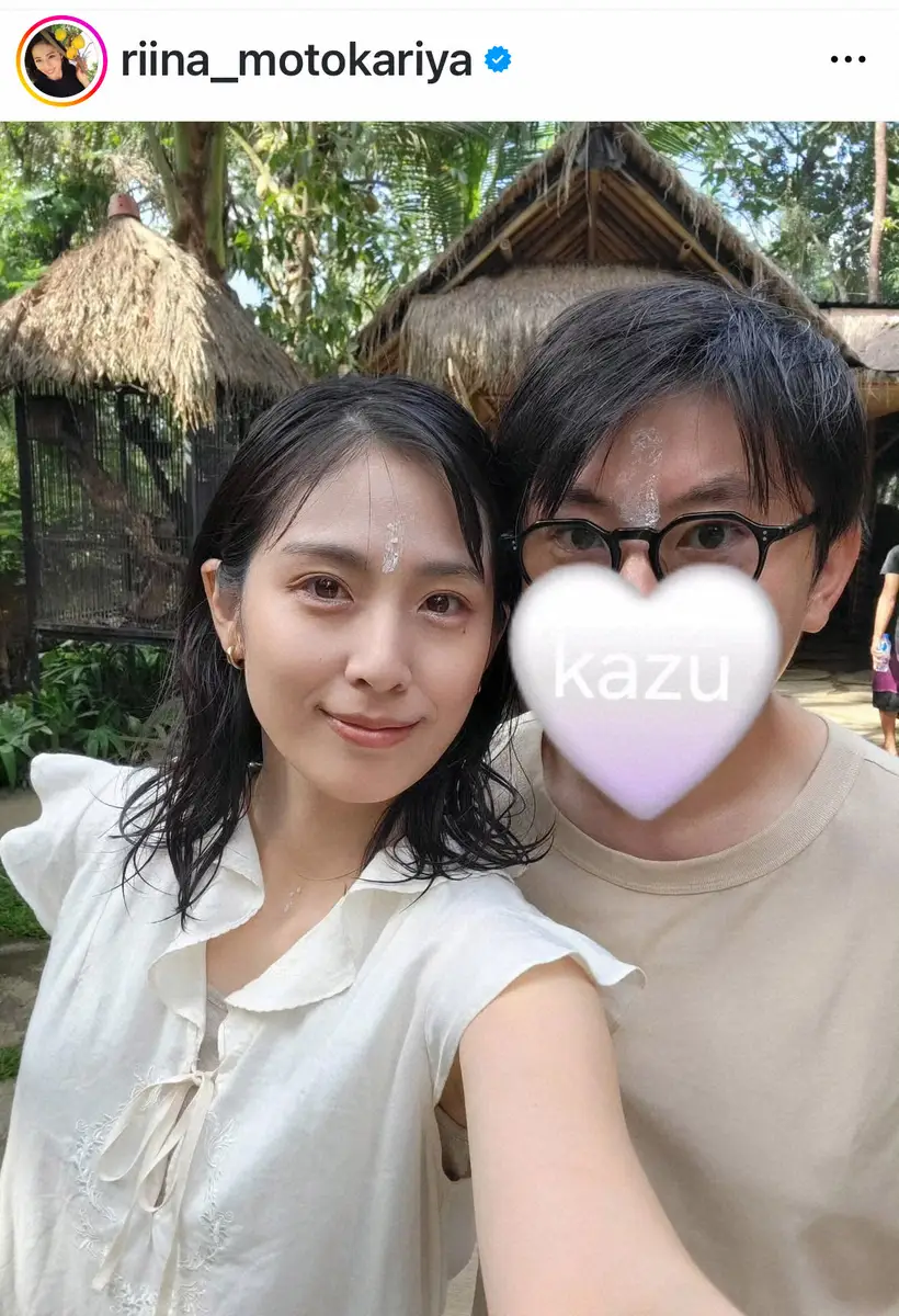 【画像・写真】本仮屋リイナ　結婚9年、夫からバリ島旅行プレゼント　ラブラブS披露「まさかの本当にバリに」