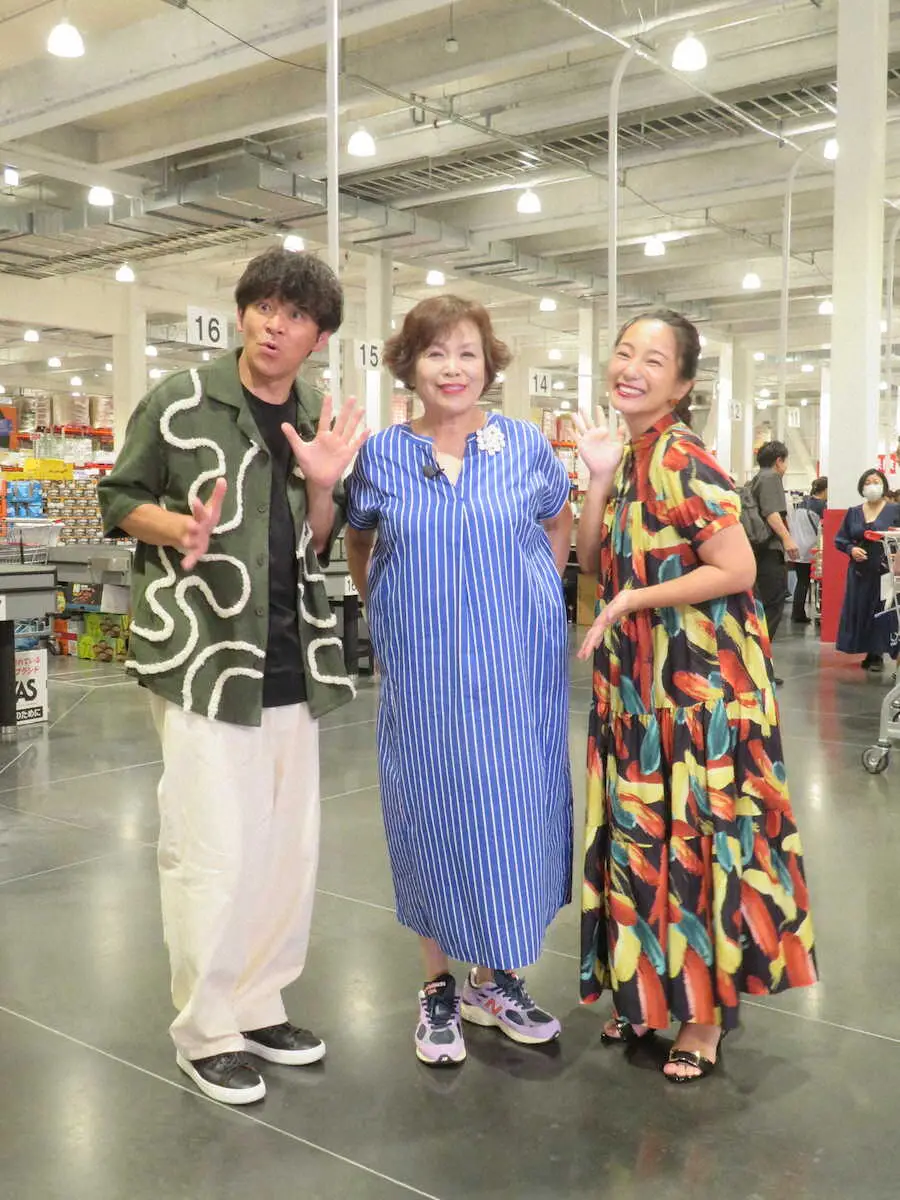 【画像・写真】上沼恵美子がコストコ初体験　テレビ大阪には36年ぶり出演
