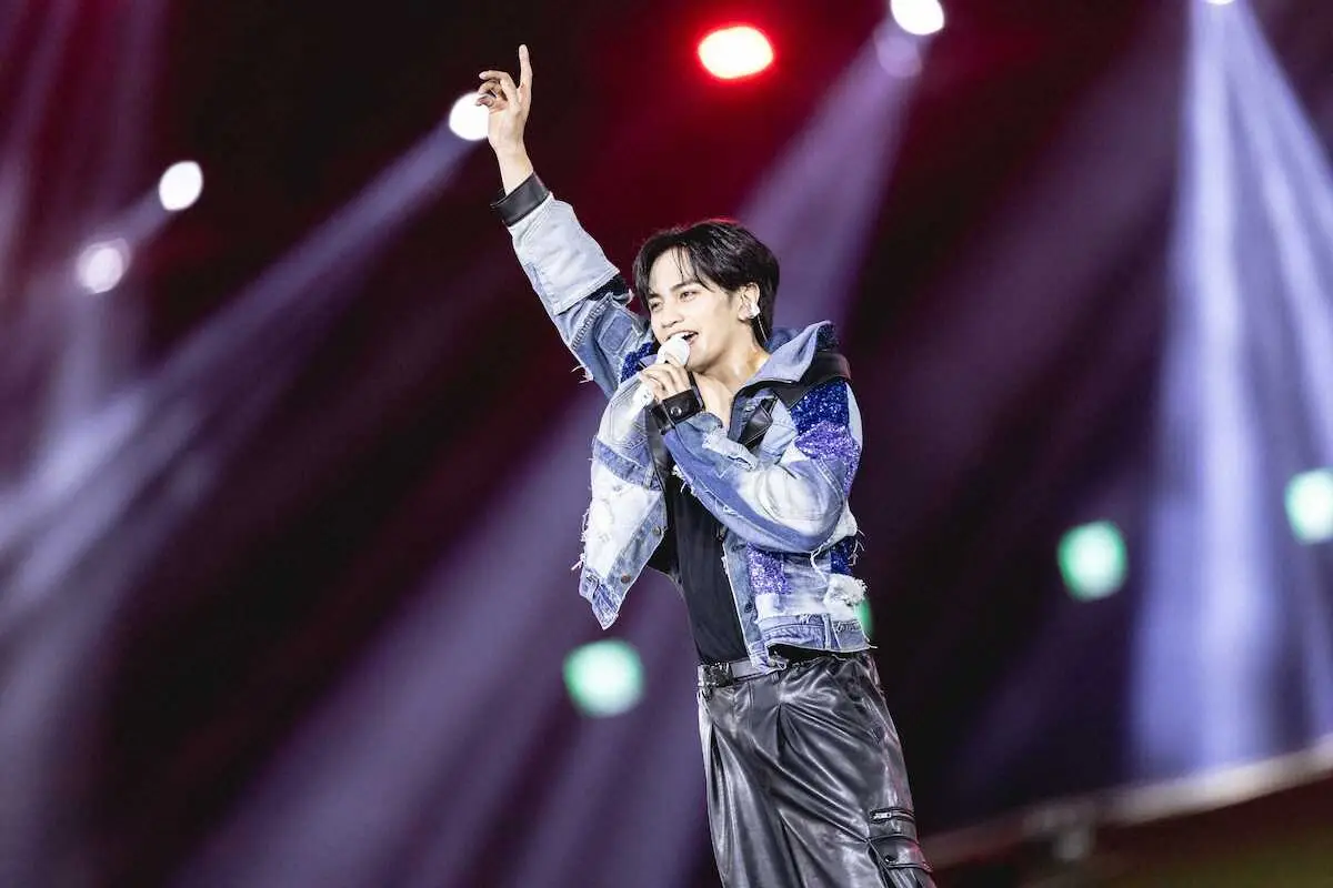 【画像・写真】中島健人　台湾で初の海外公演　ワールドツアーに意欲「どこでも一緒に行こう」