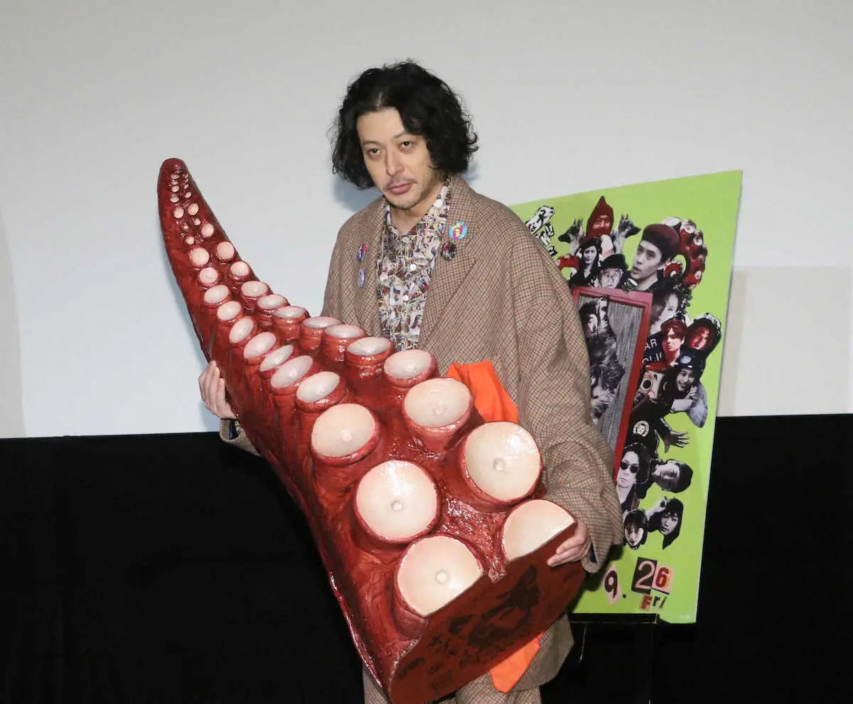 【画像・写真】オダギリジョー　子供からの質問にタジタジ　メッシでジェネレーションギャップも　たこ足は自宅から持参
