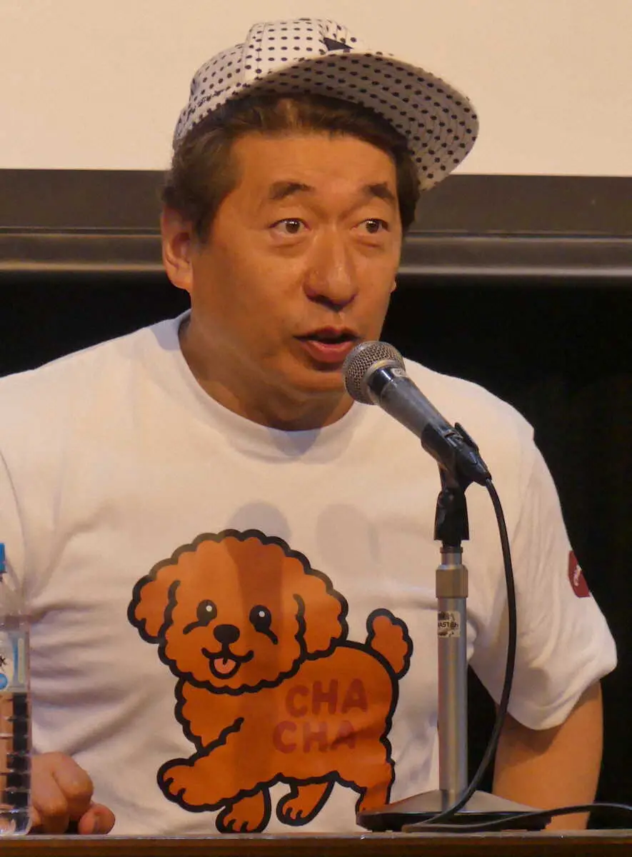 【画像・写真】寺門ジモン、ライブでこだわりを追求　好物の玉子サンドを前に「ジモンの日常へようこそ！」