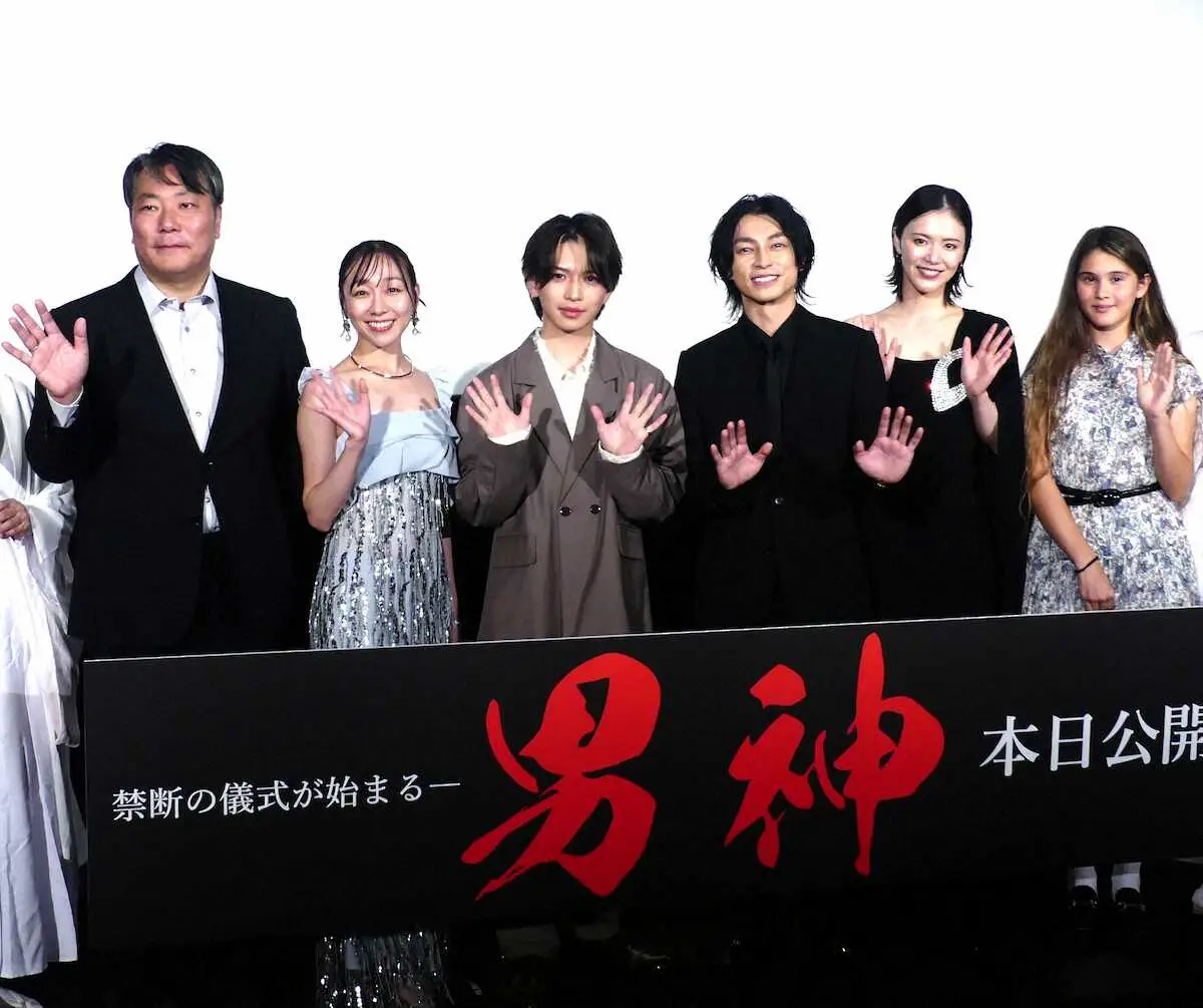 【画像・写真】遠藤雄弥　自身にとっての神は「映画そのもの」公開初日迎えた主演映画「男神」　ヒット神頼み