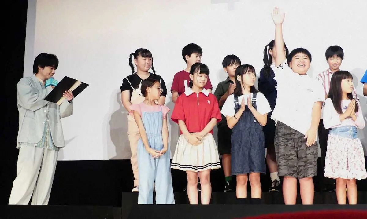 【画像・写真】風間俊介「何年かかっても多くの方に」　嶋田鉄太の目標は「国宝」超え　映画「ふつうの子ども」特別授業