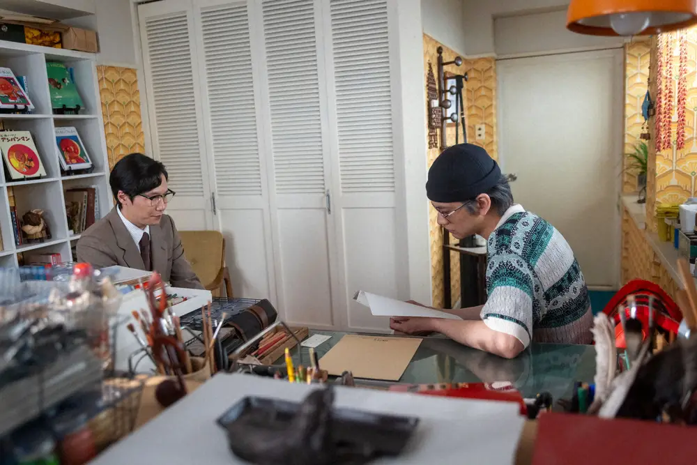 【画像・写真】【明日24日のあんぱん】第128話　残り3回　アニメ化に嵩「傷つけられなくない」局P再訪にのぶは…