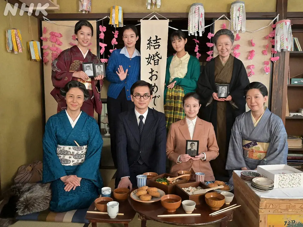 【画像・写真】「あんぱん」一気9年　登美子＆羽多子＆千代子3ショット写真「ナレ死ならぬ」「母たちの鑑」ロス広がる