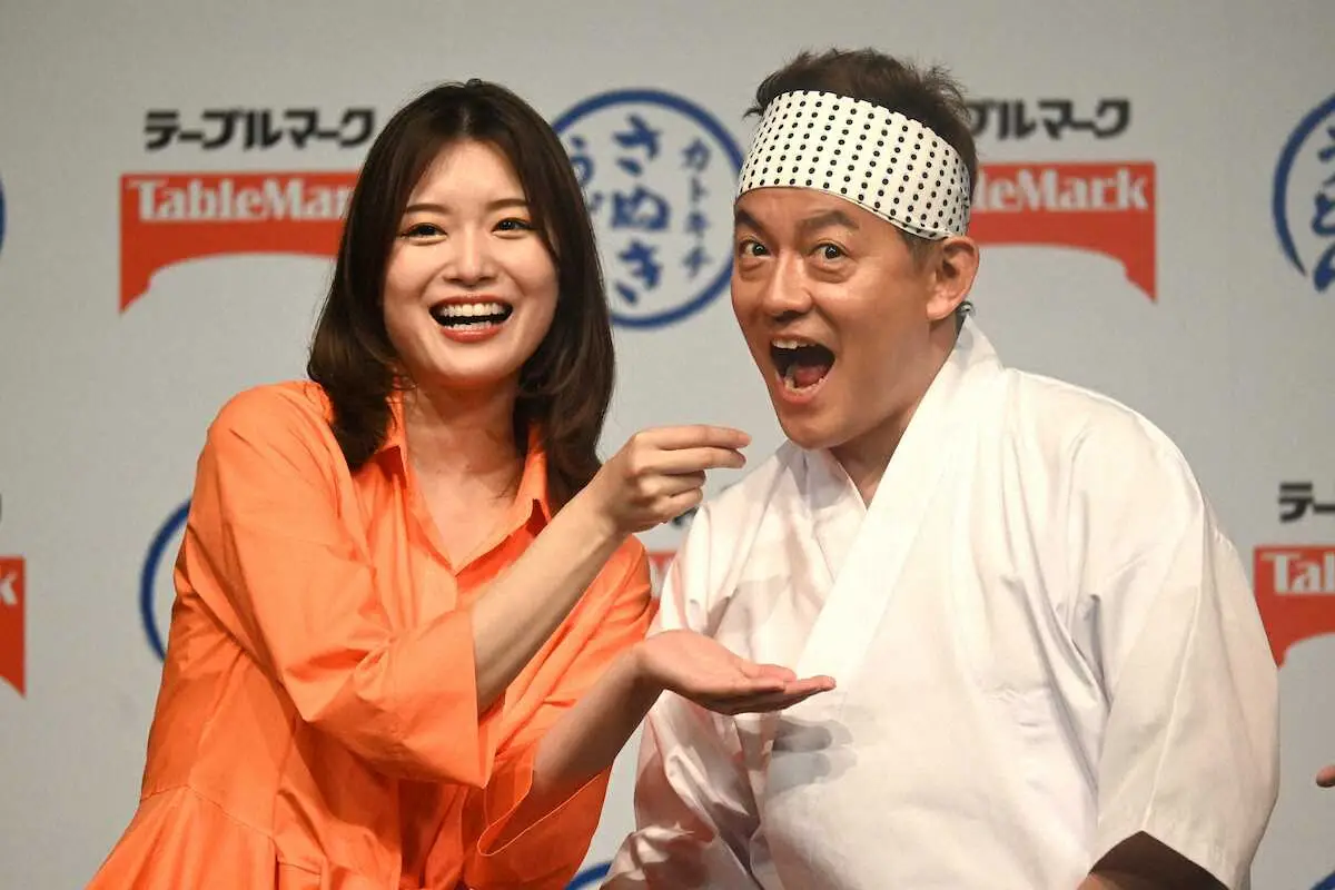 【画像・写真】井戸田潤　第2子の性別を動画で公表　妊娠中の妻・蜂谷晏海からサプライズで明かされ「うれしい！」