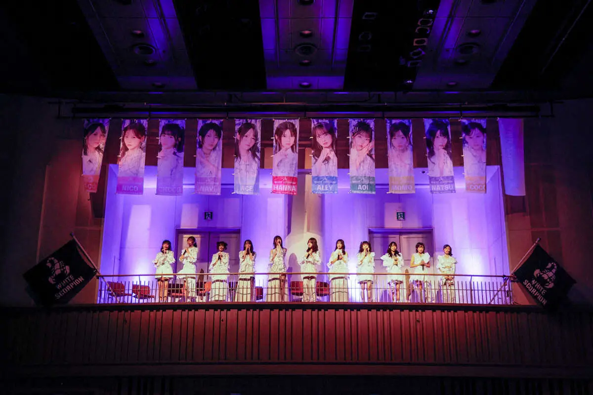 【画像・写真】WHITE　SCORPIONがワンマンライブ　初の海外公演も決定　HANNAは涙で感謝伝える