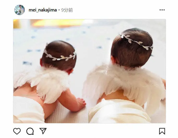 【画像・写真】日テレ中島芽生アナ　双子の男児出産を報告「今年の2月に出産いたしました」18年に一般男性と結婚