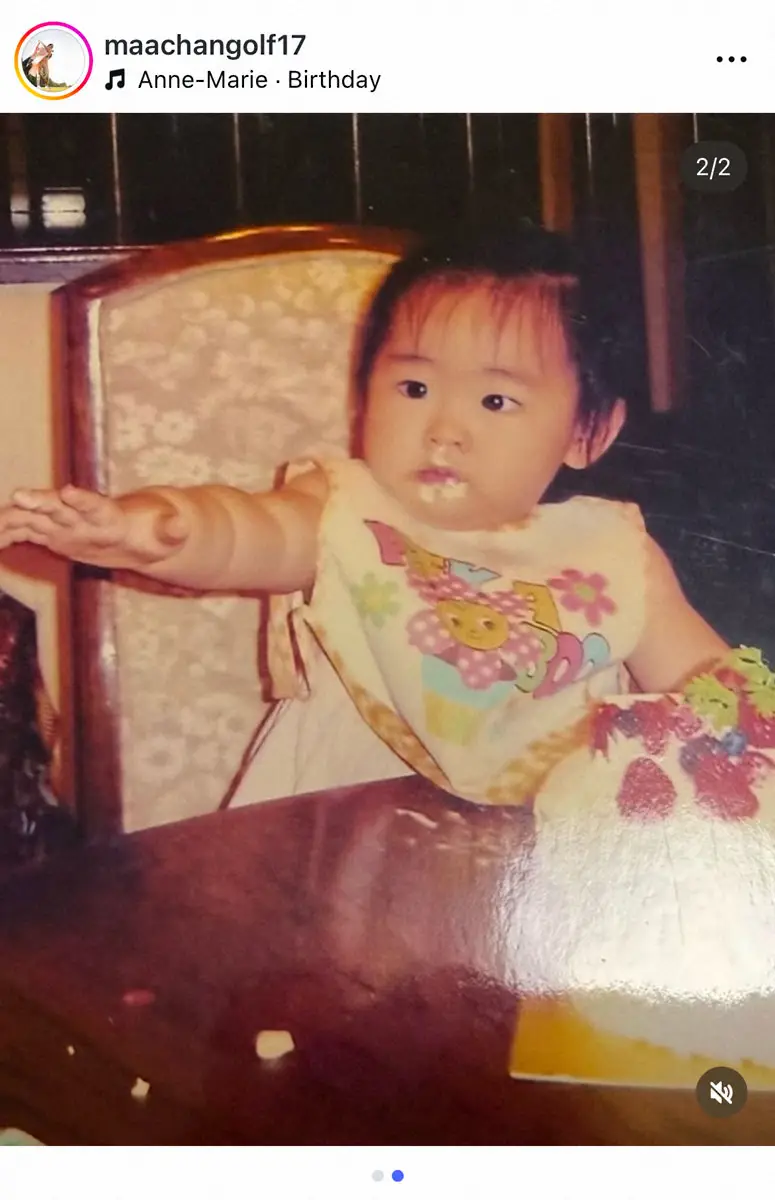 【画像・写真】長谷川円香のインスタグラム（＠maachangolf17）から