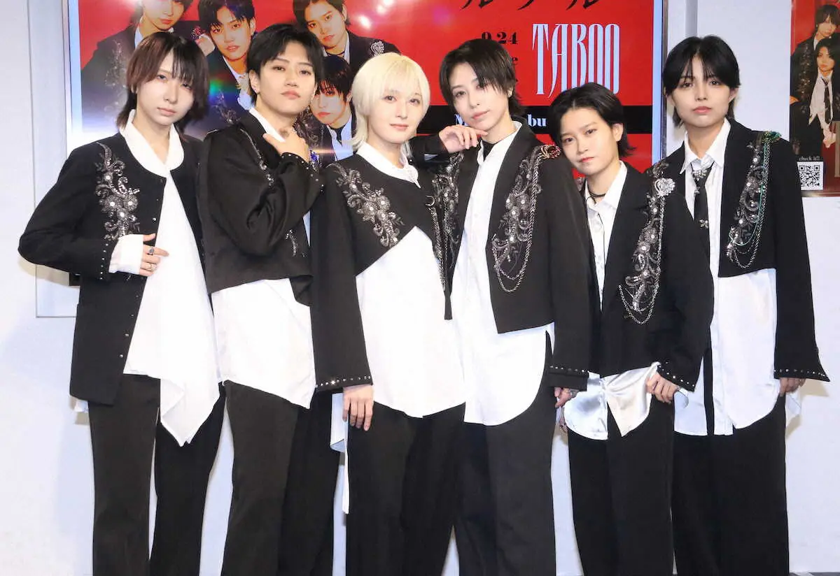 【画像・写真】男装6人組グループ「ル・クール」がデビュー記念イベント　リアム「47都道府県回りたい」