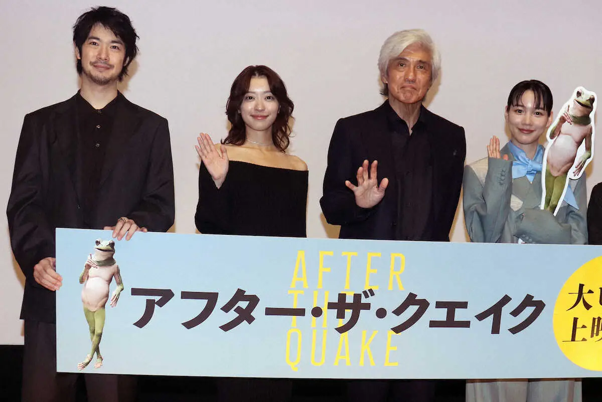 【画像・写真】佐藤浩市　脚本もらい「ちんぷんかんぷん」も…原作読み「納得」　映画「アフター・ザ・クエイク」