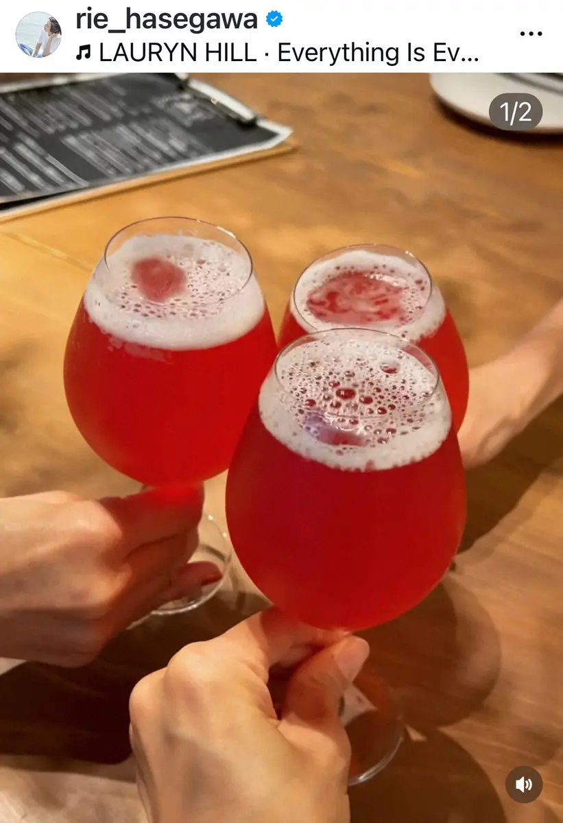 【画像・写真】長谷川理恵　1カ月の断酒終え…現在の姿公開　血液検査の結果も公表「2月もまるっと一ヶ月断酒します」