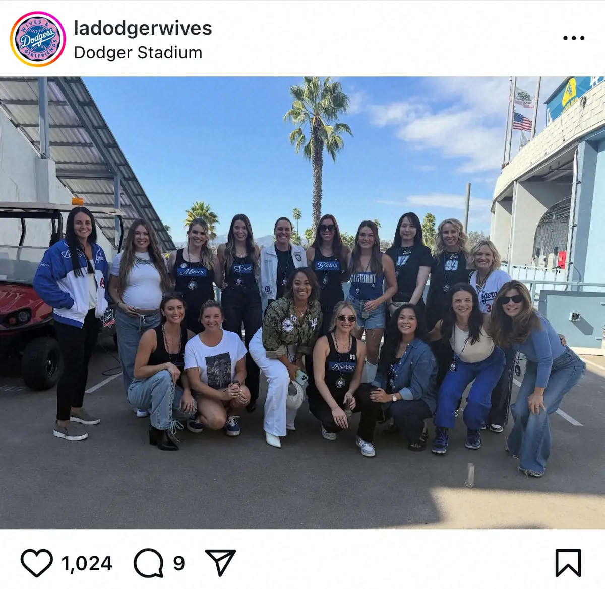 【画像・写真】ド軍地区S第4戦　夫人会がエール「さあ、始めよう」真美子さん着用“大谷Tシャツ”に「かわいい」の声