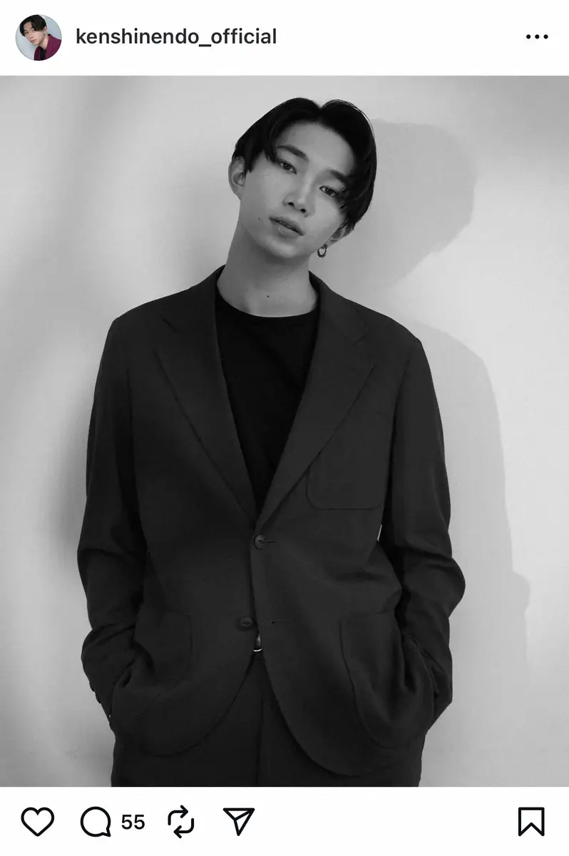 【画像・写真】俳優・遠藤健慎が不起訴処分で釈放　所属事務所声明「大麻の所持・使用など、法に反する行為は確認されず」
