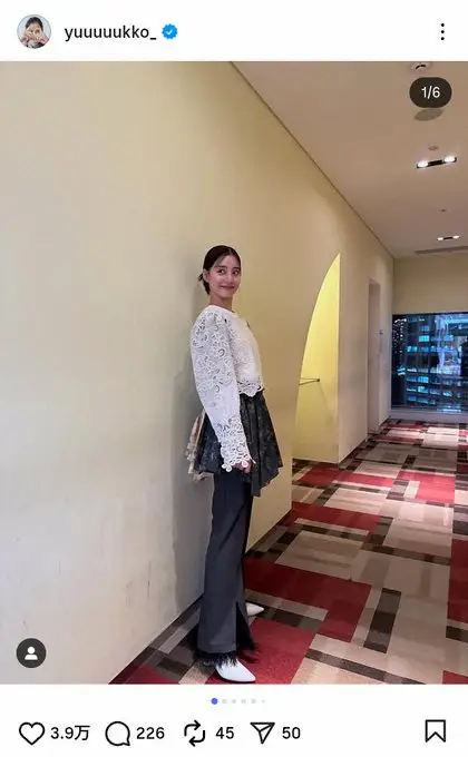 【画像・写真】新木優子の「素敵なお衣装」に反響多数！「魅力的！」「めっちゃ美人」「お洒落で可愛い」の声