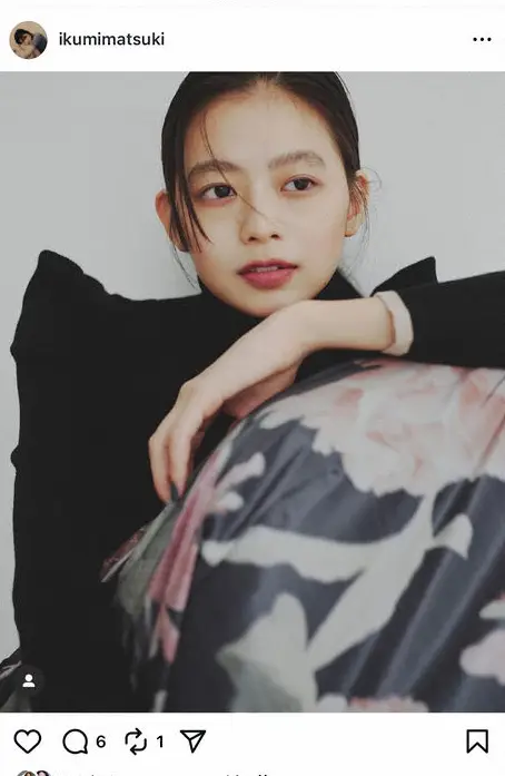 【画像・写真】モデル松木育未　結婚を発表　お相手は写真家　BIGBANG・D-LITEのMV出演でも話題の美女