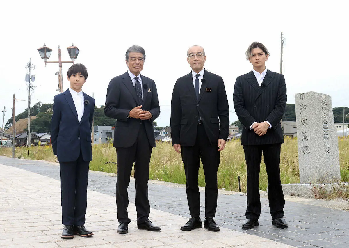 【画像・写真】舘ひろし「僕の記憶と全く違っていてショック」主演映画「港のひかり」ロケ地の石川・輪島訪問