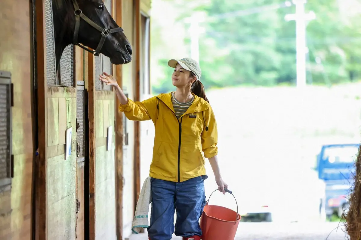 【画像・写真】松本若菜「厳しい現実も見ていただきたい」競馬の世界で奮闘する女性を好演　日曜劇場のロケ地への思い