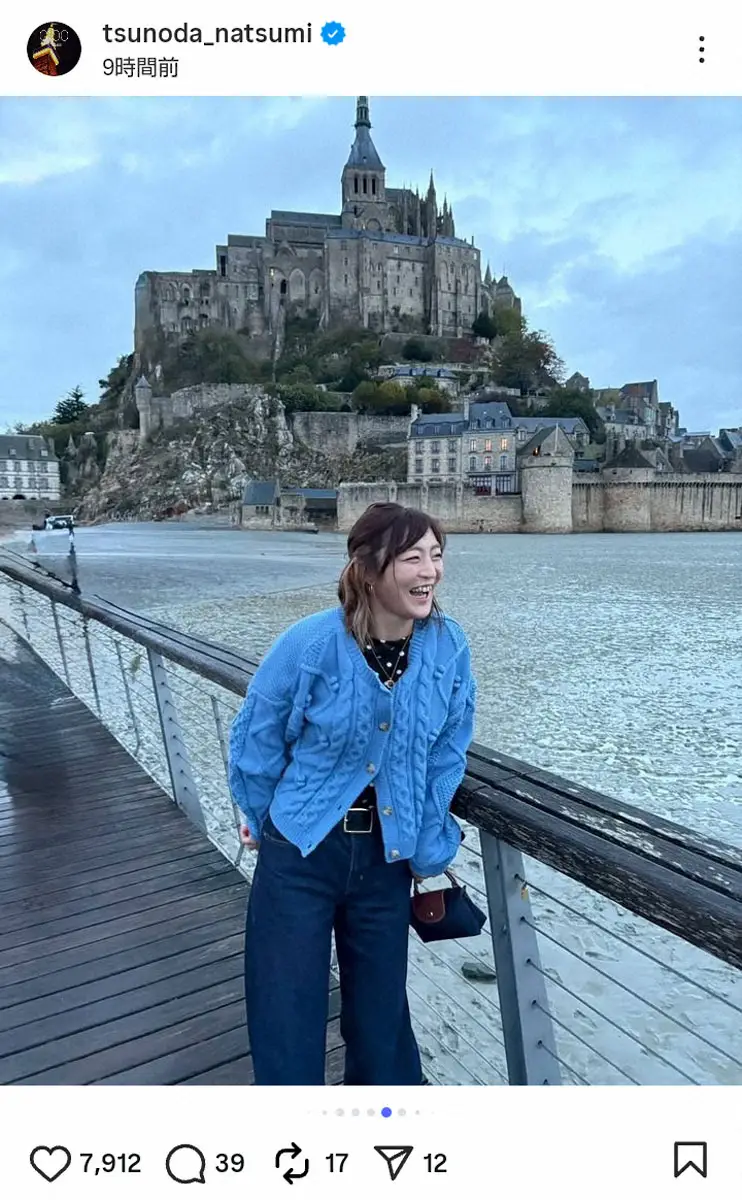 【画像・写真】角田夏実　世界遺産でのオフショ公開、「悩むこともあるけれど…」今後についても心境吐露