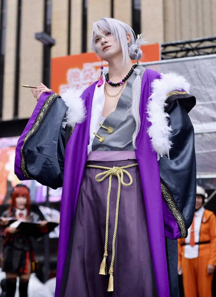 【画像・写真】キスマイ宮田俊哉　コスプレに意欲　長い銀髪のオリジナルキャラに変身