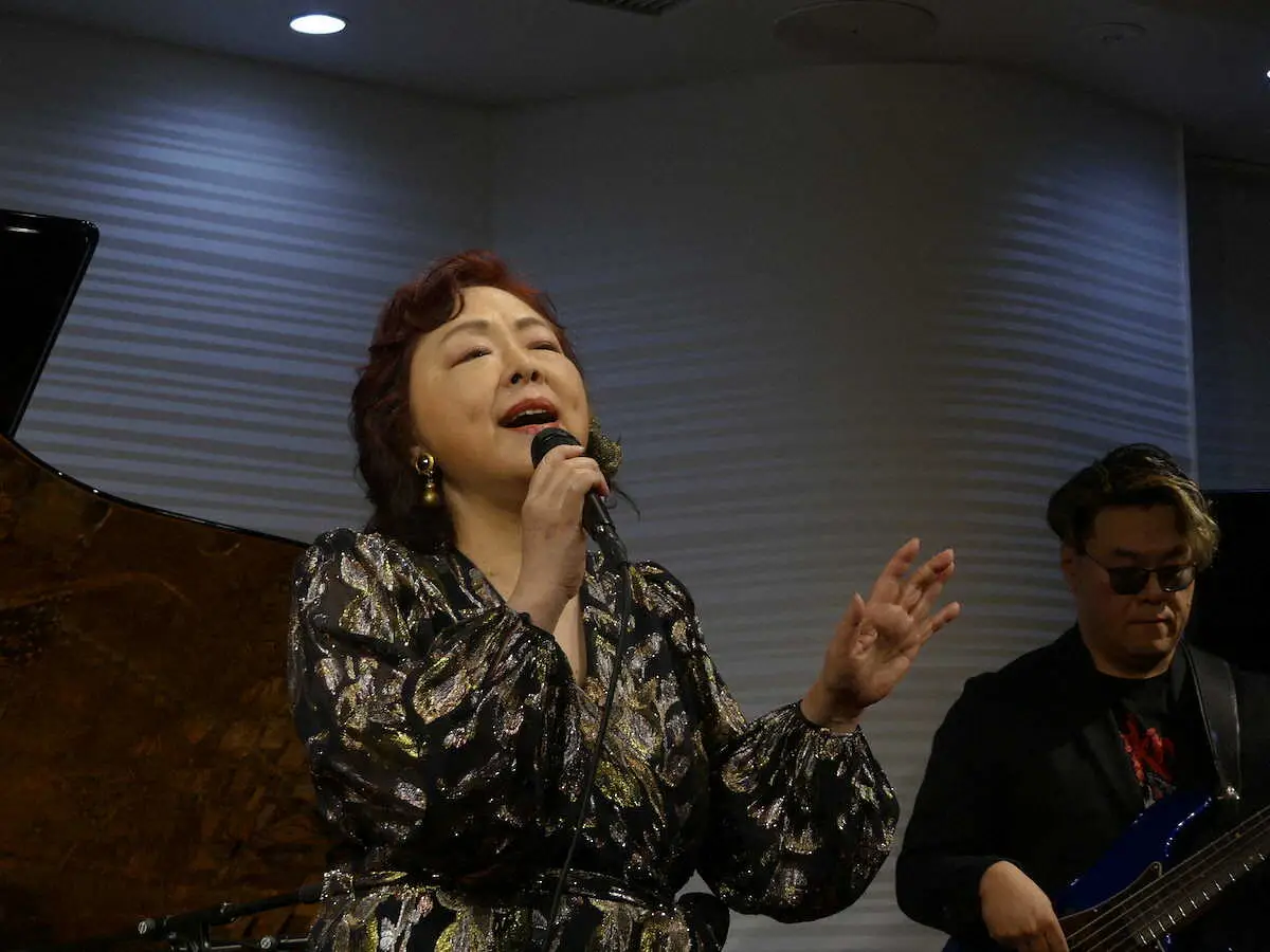 【画像・写真】丸山圭子　「どうぞこのまま」など9曲熱唱　アルバム発売記念ライブ