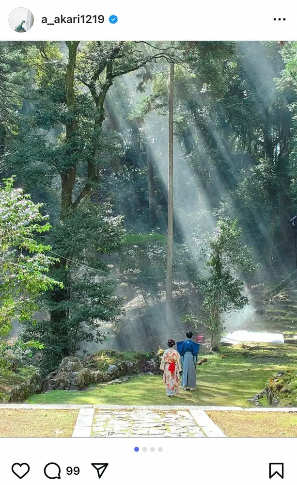 【画像・写真】髙石あかり　朝ドラ「ばけばけ」撮影の“思い出”オフショットを公開に「素敵な写真ばかり」