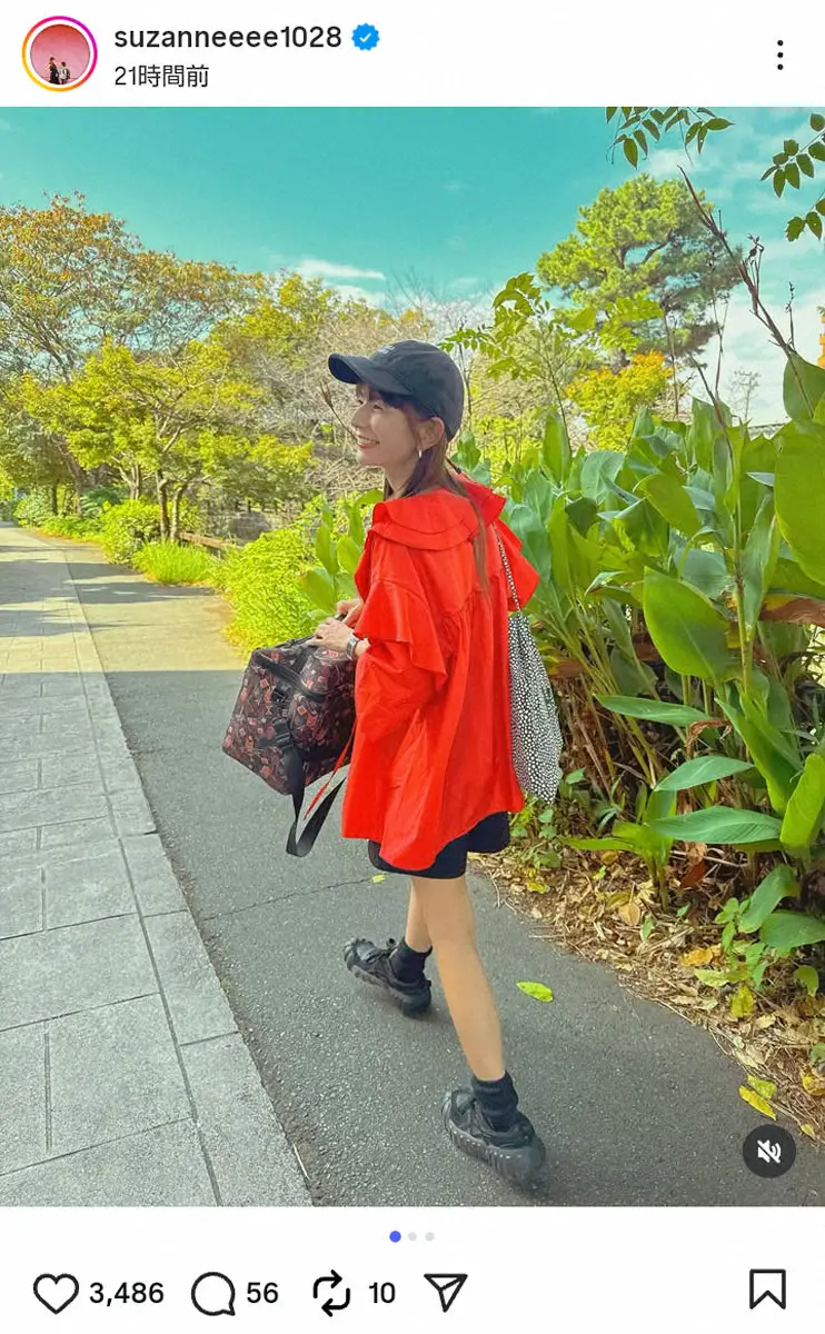 【画像・写真】スザンヌ　息子の小学校最後の運動会「泣いた泣いた！」豪華弁当に「美味しそう」「愛情いっぱい」の声