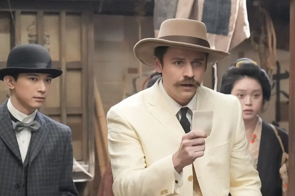 【画像・写真】「ばけばけ」ラストサムライ勘右衛門「ペリー覚悟」ネット爆笑＆錦織の胃を心配「ヘブンさん自由すぎw」