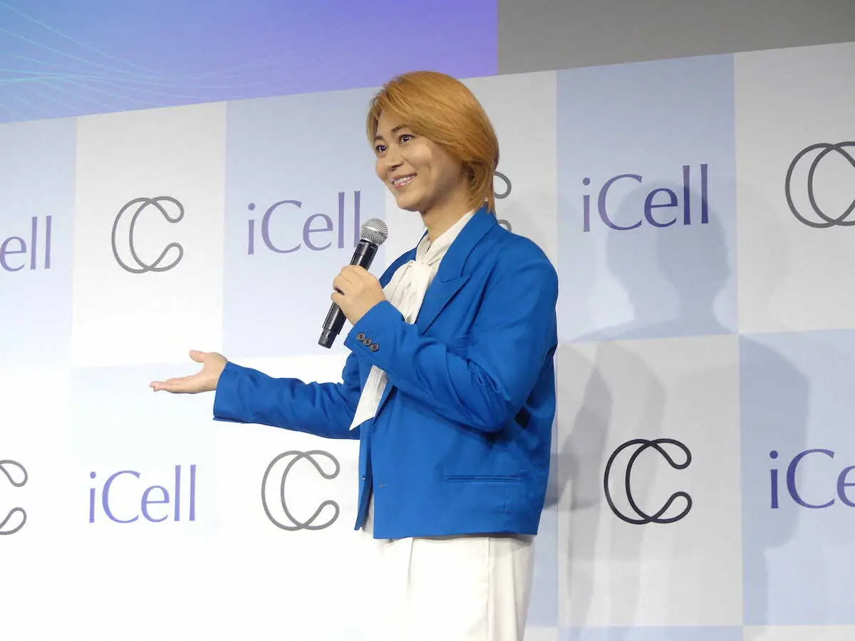 【画像・写真】氷川きよし　化粧品ブランドアンバサダー就任　「夢がひとつかなった。うれしい」