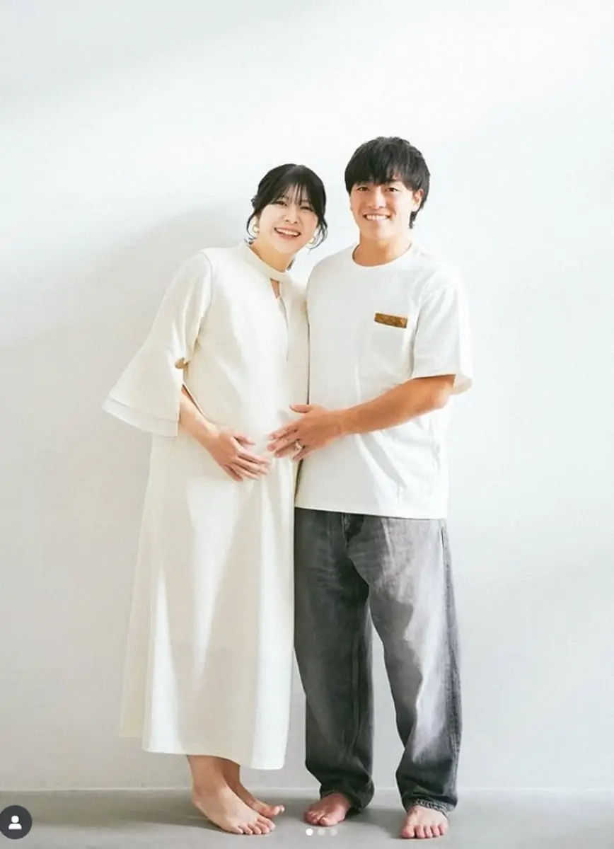 【画像・写真】サッカー日本代表・相馬勇紀の妻・森山るりが第2子妊娠を公表