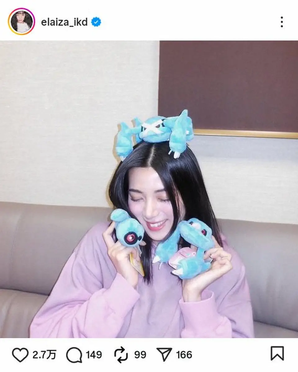 【画像・写真】池田エライザ　「共に旅をしてきた相棒」好きなポケモン、意外なチョイスに「渋い」「好きすぎる」の声