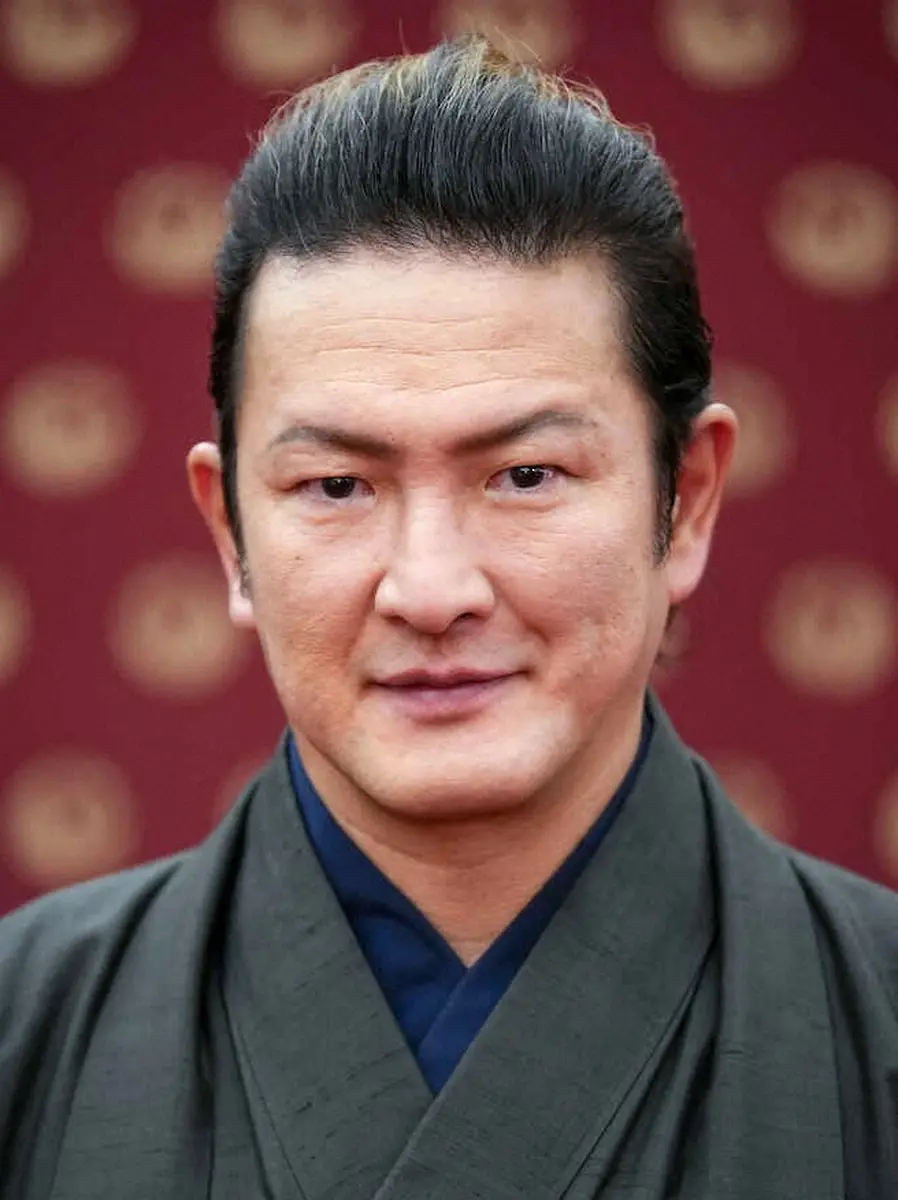 【画像・写真】カメラを見つめる中村獅童（撮影・河野　光希）